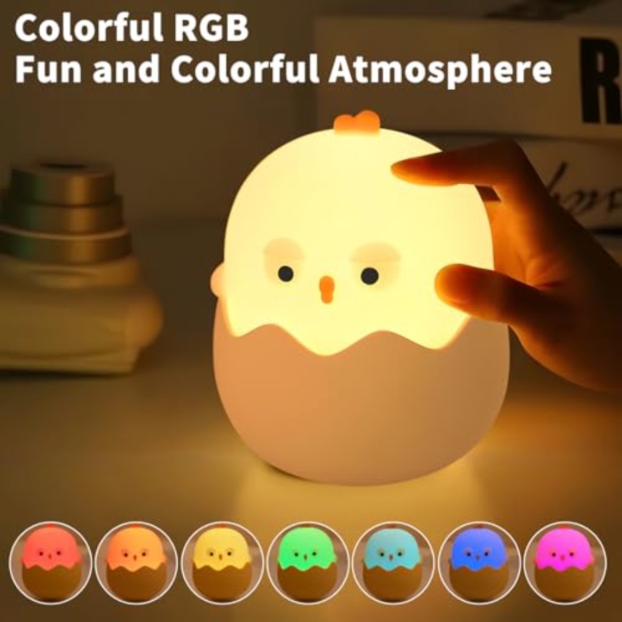 Easter Chick Egg Night Light - - Baby Nursery Egg Light ulasan dan harga