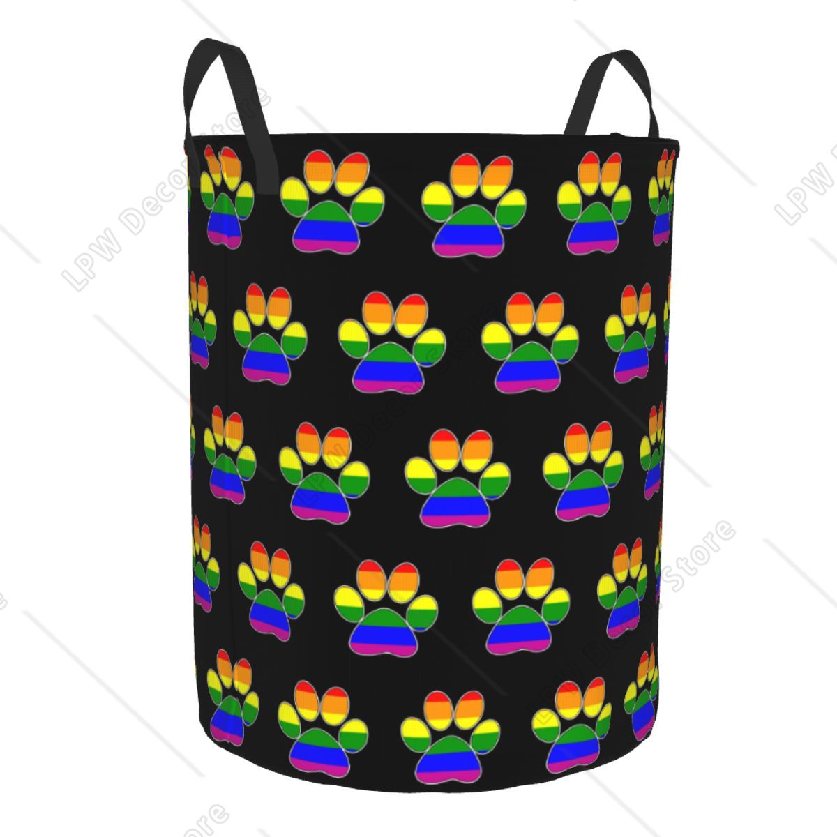 Custom LGBT Pride Gay Paw Laun - Baby Nursery Laundry Basket ulasan dan harga