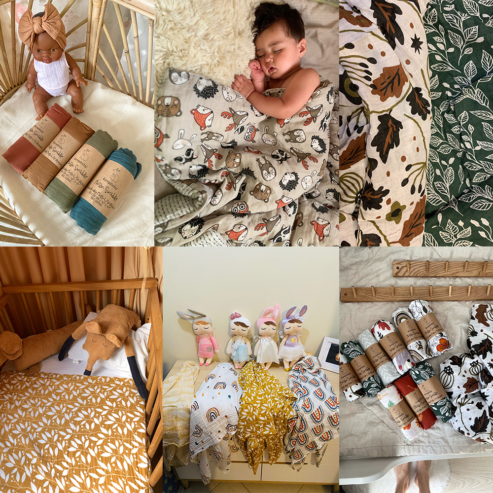 Kangobaby #My Soft Life# All S - Swaddle Blanket Muslin ulasan dan harga