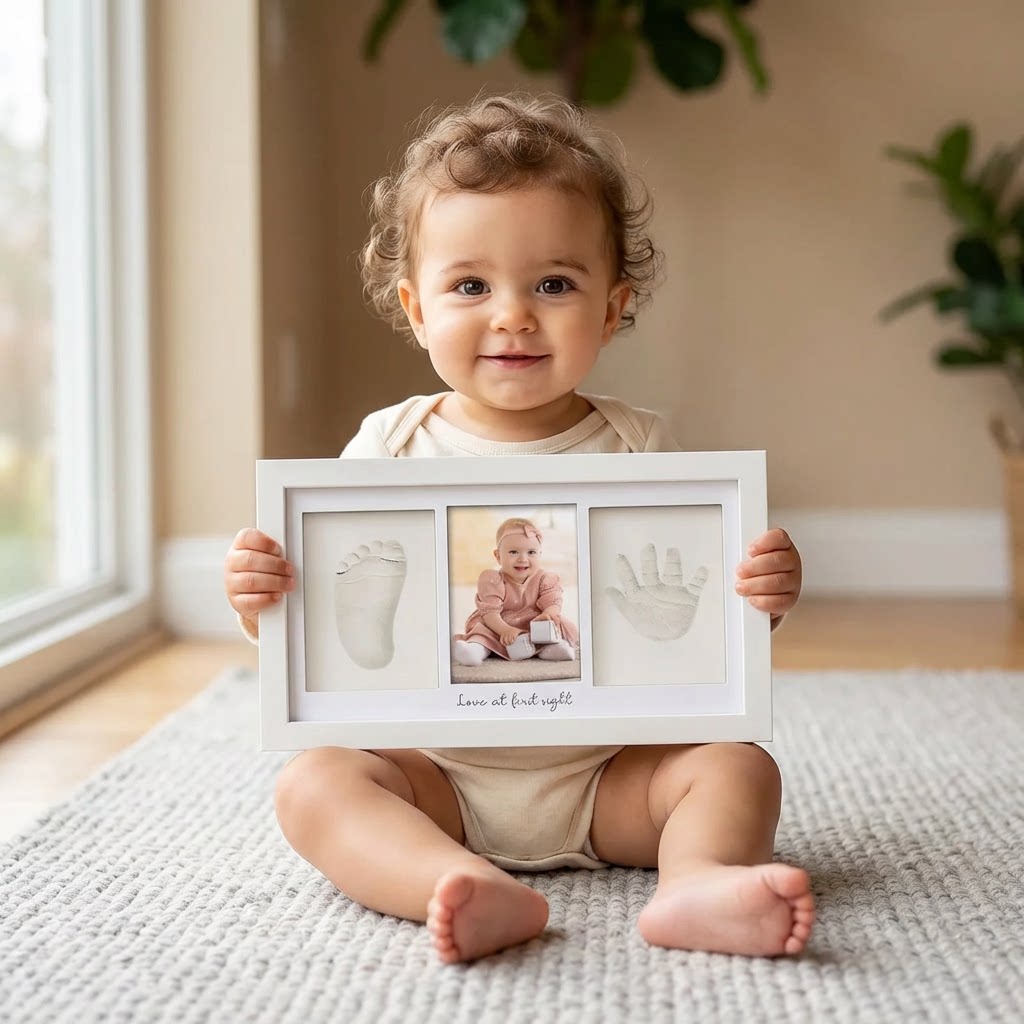 Baby Handprint Footprint Clay  - Baby Nursery Design ulasan dan harga