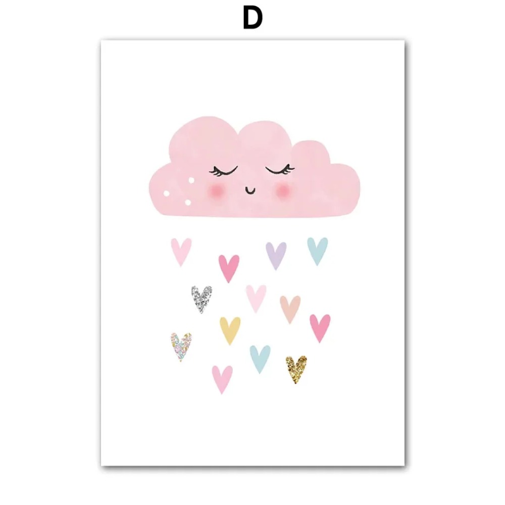 Pink Unicorn Rabbit Rainbow Cl - Baby Nursery Design ulasan dan harga