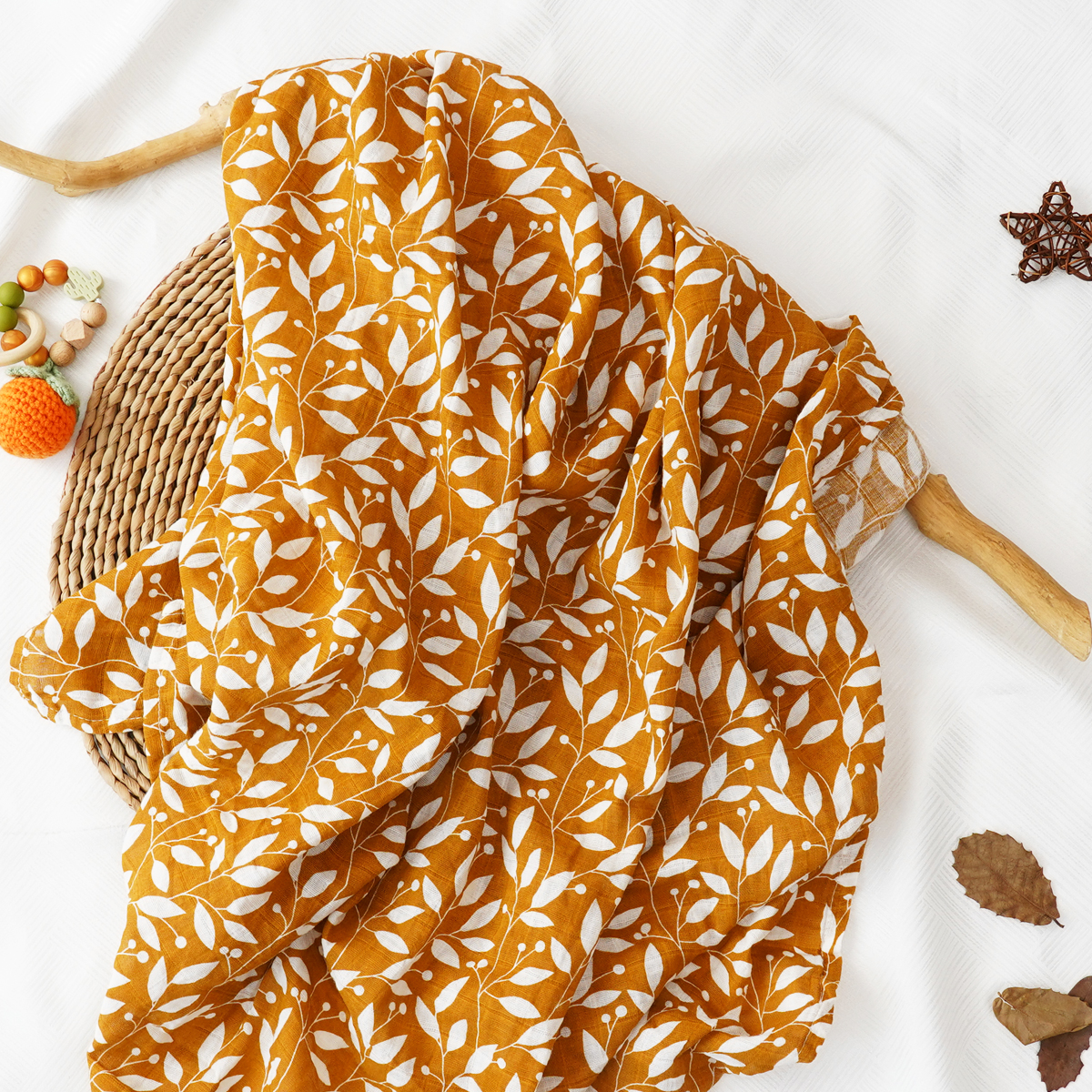 1PCS Baby Muslin Swaddle 120*1 - Swaddle Blanket Muslin ulasan dan harga
