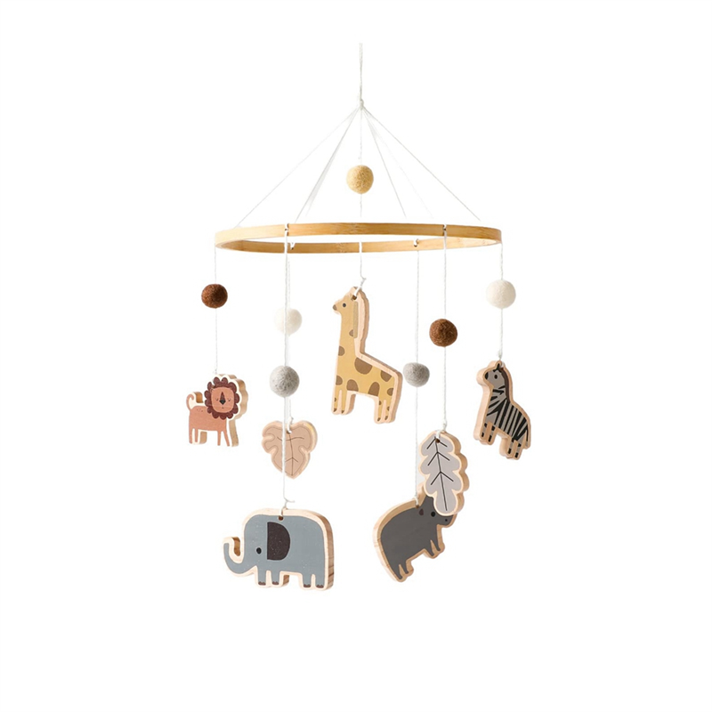 X18A-Baby Mobile For Crib - Ju - Baby Nursery Jungle ulasan dan harga