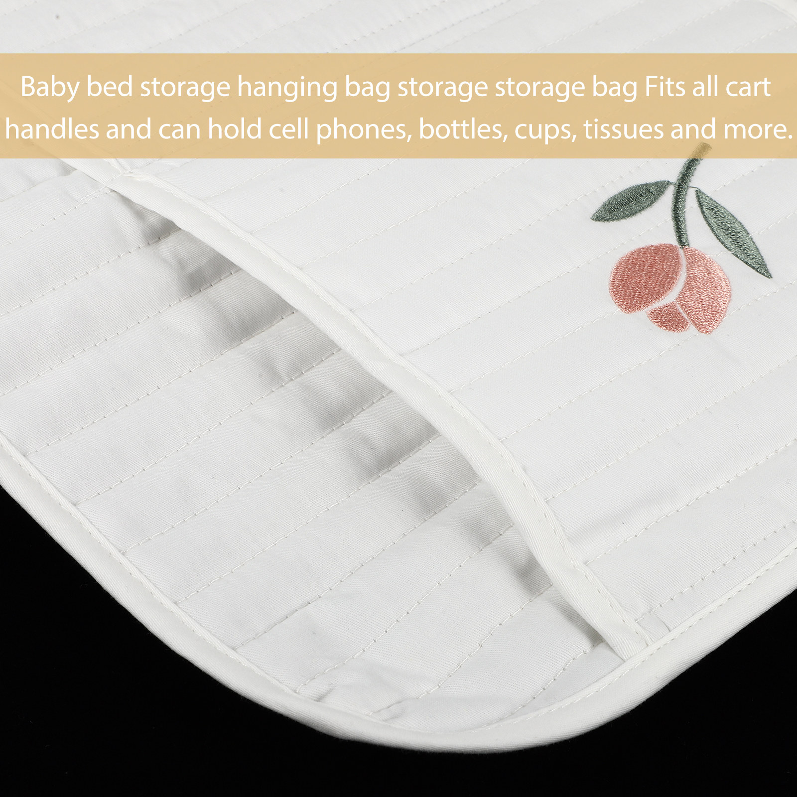 Crib Hanging Diaper Organizer  - Baby Nursery Storage ulasan dan harga