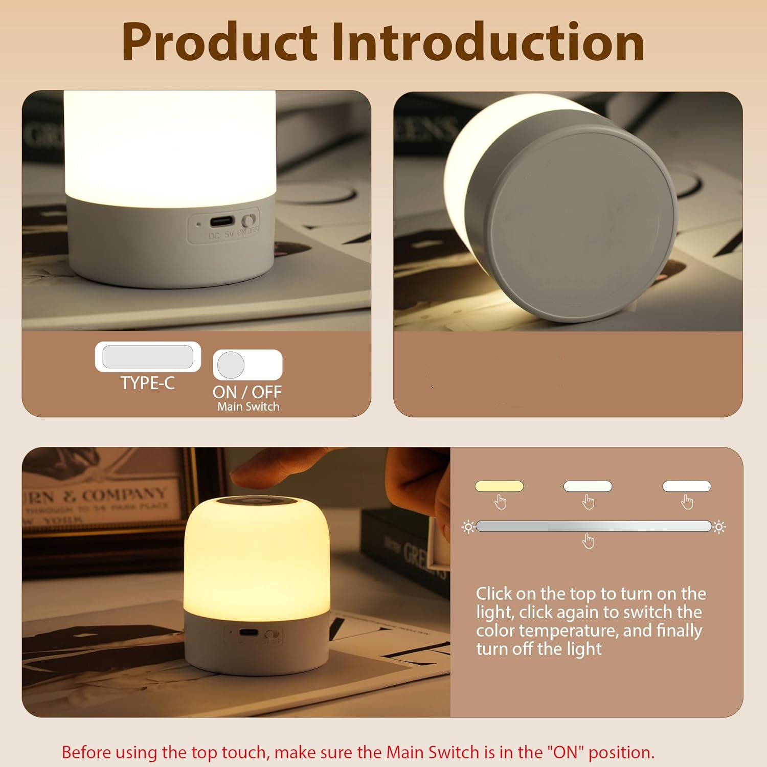 1pcPortable Baby Night Light,3 - Baby Nursery Egg Light ulasan dan harga