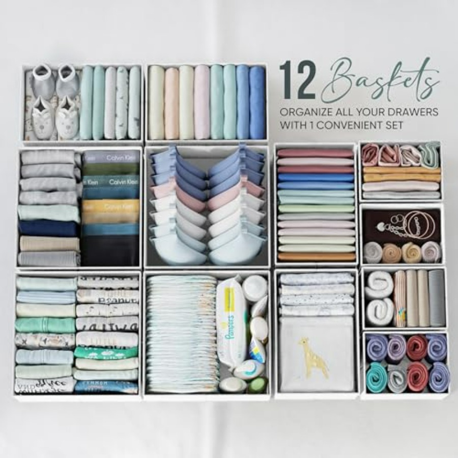 Drawer Organizer Clothes Set o - Baby Nursery Storage ulasan dan harga