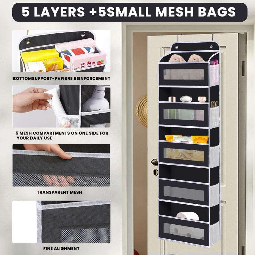 Over The Door Storage Organise - Baby Nursery Uniform ulasan dan harga