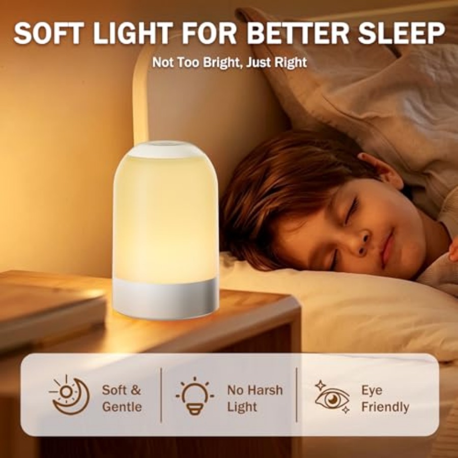 Bedside Touch Night Light, Bab - Baby Nursery Egg Light ulasan dan harga