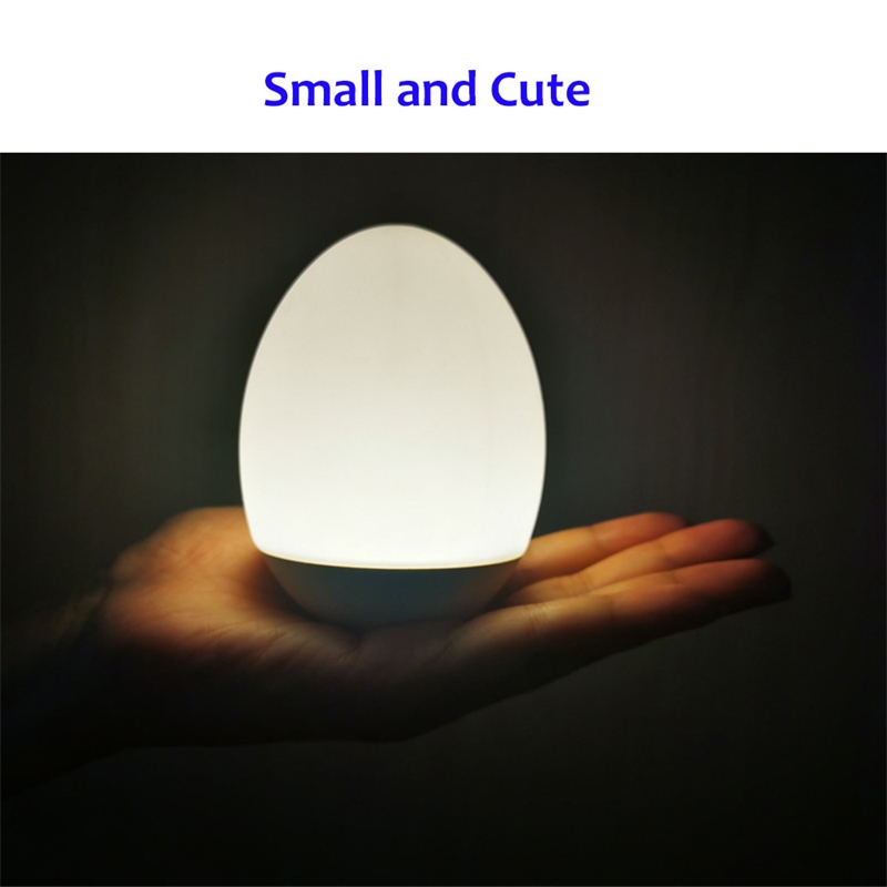Egg Shaped Tap Night Light Usb - Baby Nursery Egg Light ulasan dan harga