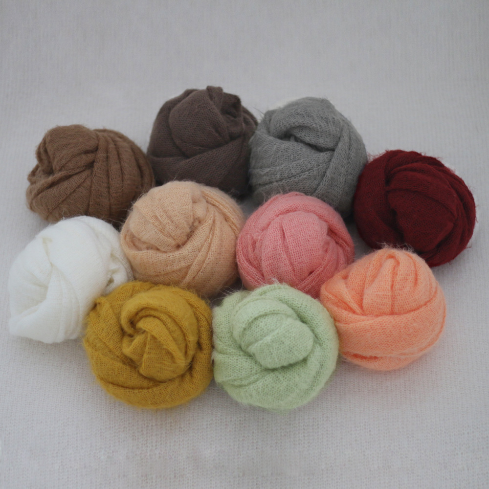 Newborn Photography Props Wrap - Swaddle Blanket Muslin ulasan dan harga