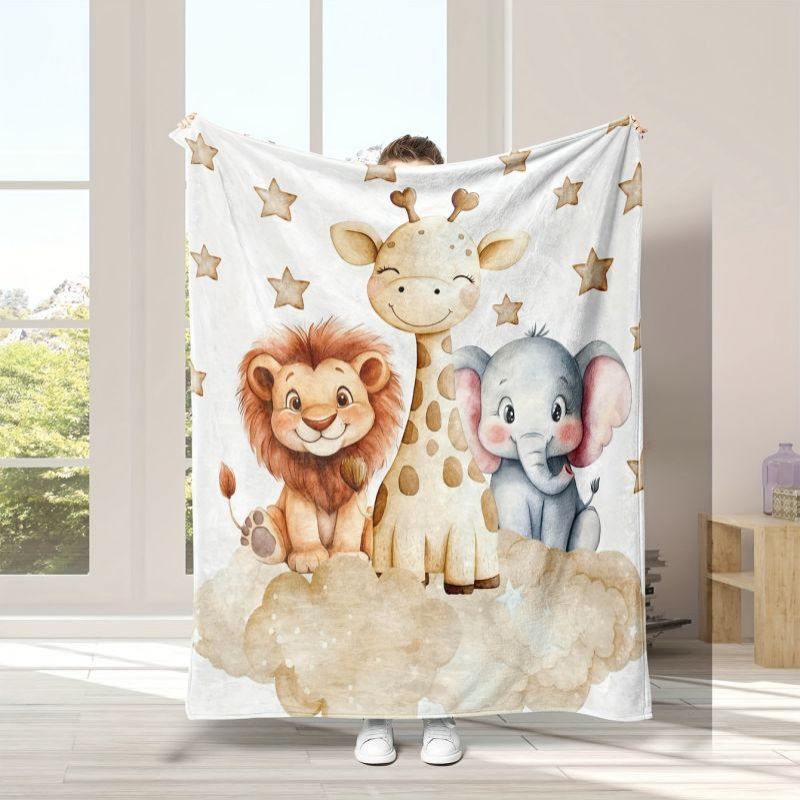VIKAMA Jungle Animal Print Fla - Baby Nursery Jungle ulasan dan harga