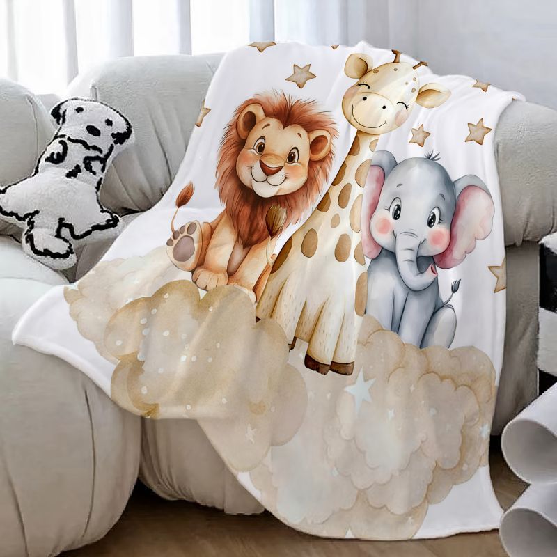 VIKAMA Jungle Animal Print Fla - Baby Nursery Jungle ulasan dan harga