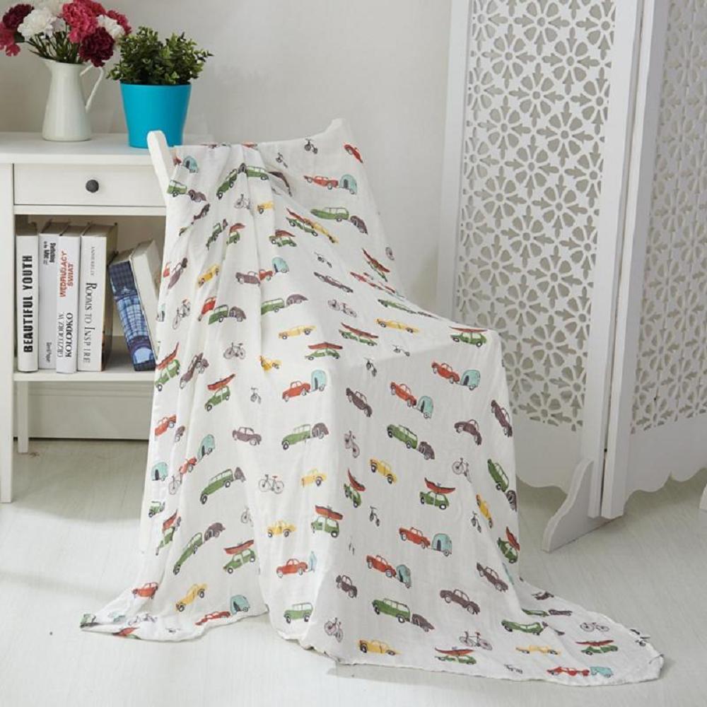 Car Ultra Soft 47x47 Inch Baby - Swaddle Blanket Muslin ulasan dan harga