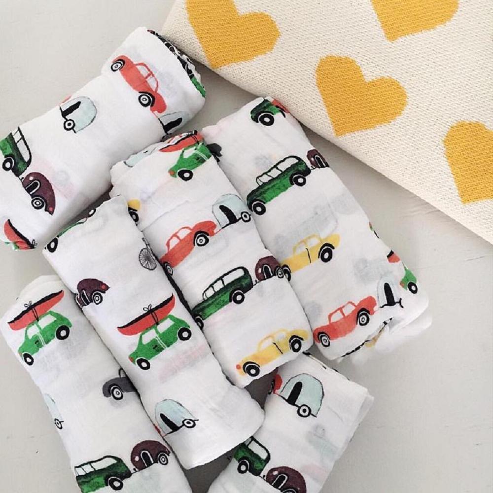 Car Ultra Soft 47x47 Inch Baby - Swaddle Blanket Muslin ulasan dan harga