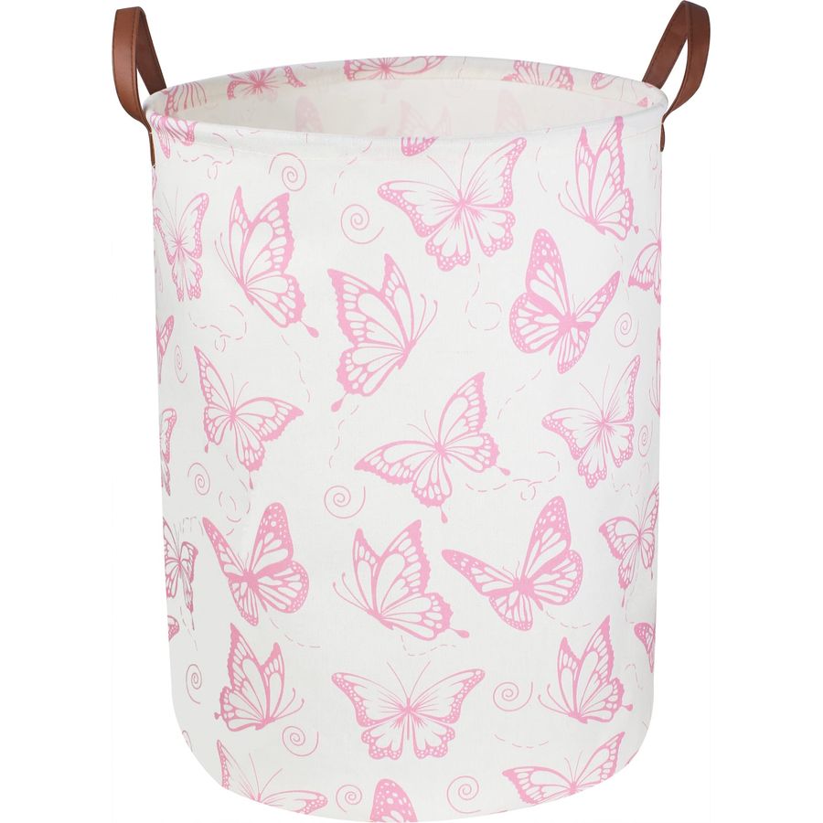 Pink Laundry Basket,Waterproof - Baby Nursery Laundry Basket ulasan dan harga